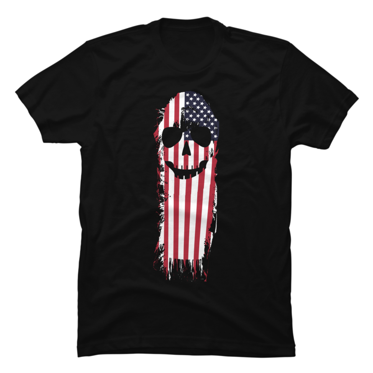 bearded skull t shirt